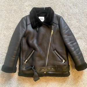 ZARA Double Faced Biker Jacket in perfect condition